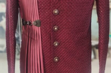 All Over Embroidery Sherwani