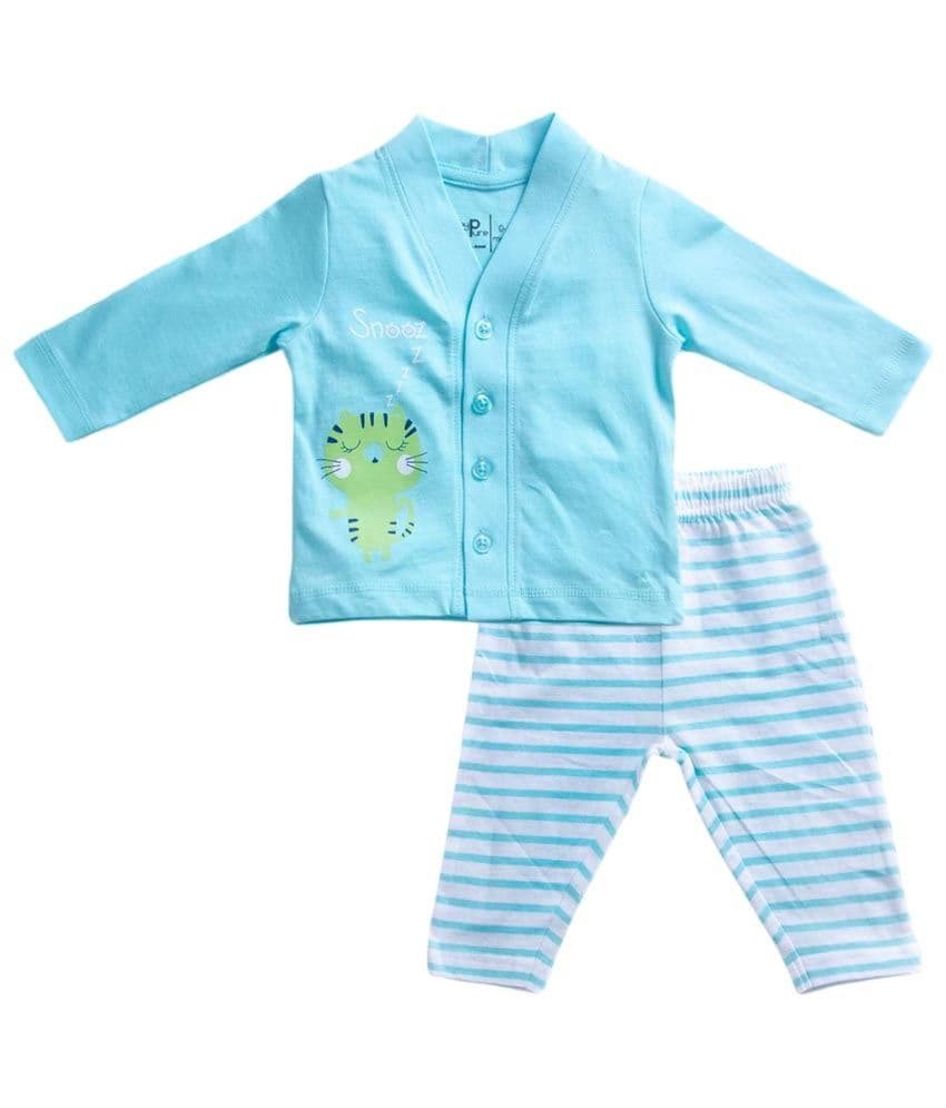 Boy Baby Night Suit (Blue)