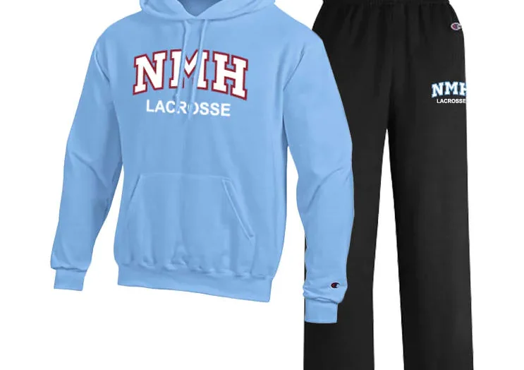 Long Sleeves Sweat Suit (Light Blue,Black)